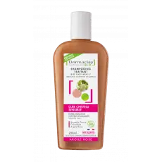 Shampoing Traitant Bio Cuir Chevelu Sensible 250ml argile rose sans sulfates - Shampooing - 